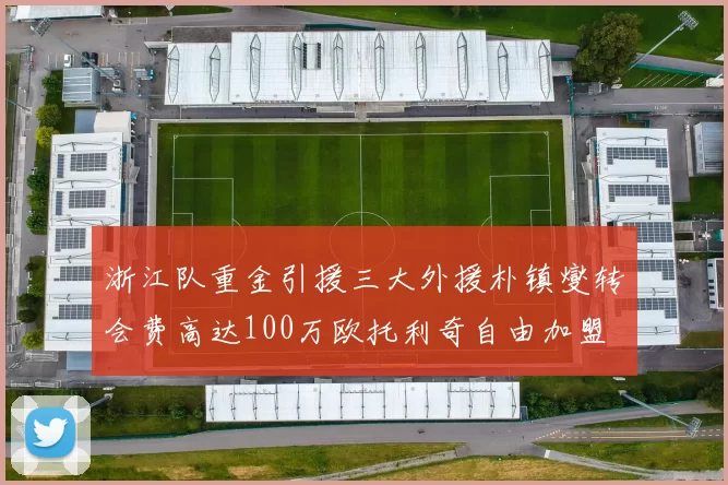 浙江队重金引援三大外援朴镇燮转会费高达100万欧托利奇自由加盟